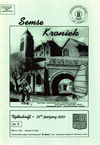 Kaft van Semse Kroniek 2005-3